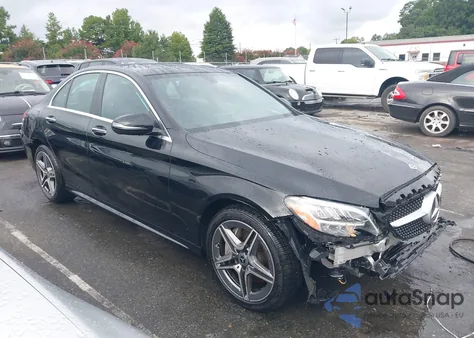 2020 Mercedes-Benz C 300 4Matic из США, поврежденный, VIN 55SWF8EB4LU329810